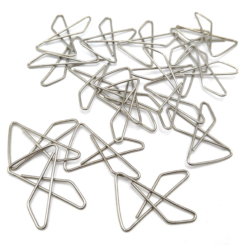 10pcs Paper Clips Metal Fashion Silver Butterfly Paper Clips Bookmark Metal Clip Active