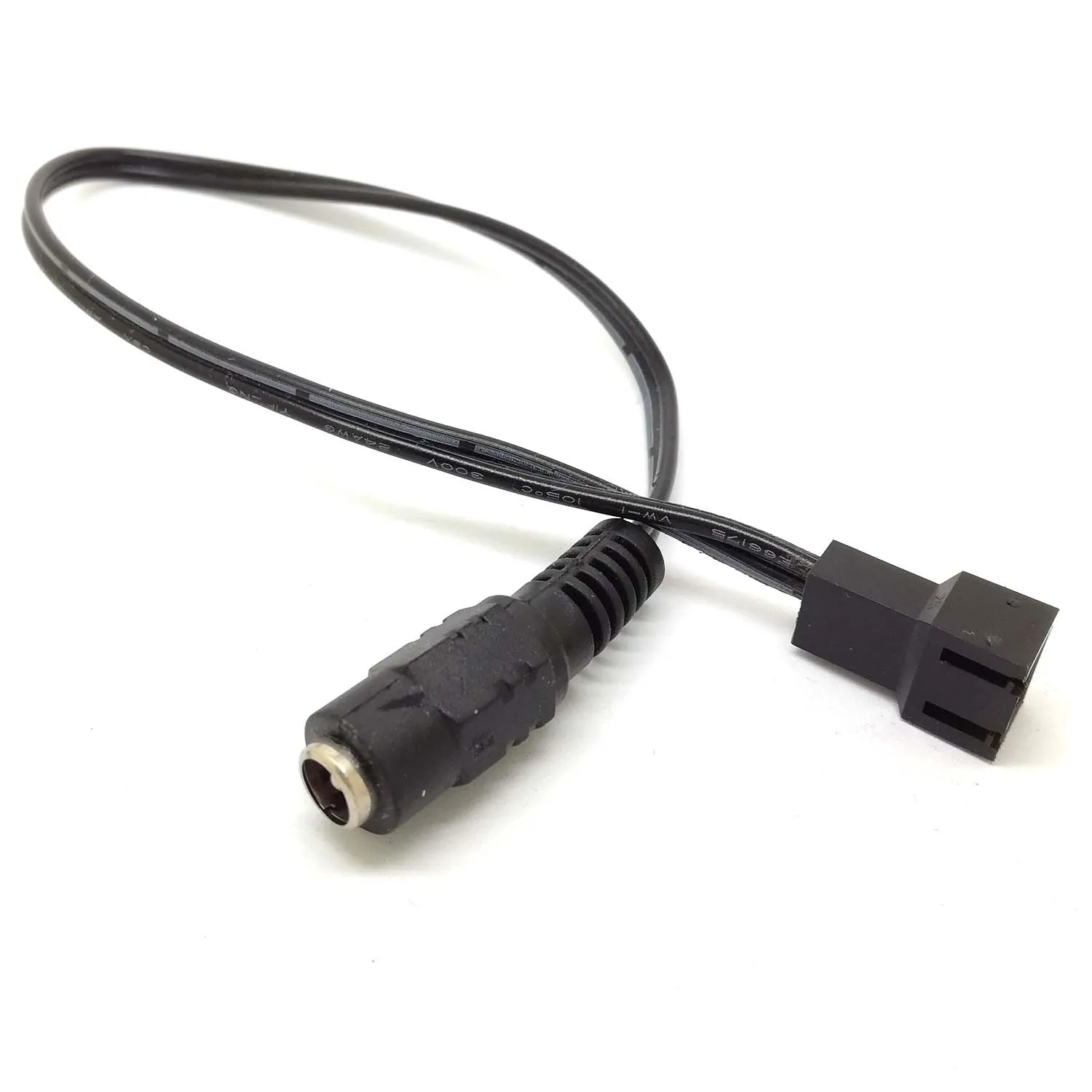 PC 3pin /2pin fans male to 5.5mm x 2.1mm female DC Power cable 12v 9v 5v for fans moden Route camera new