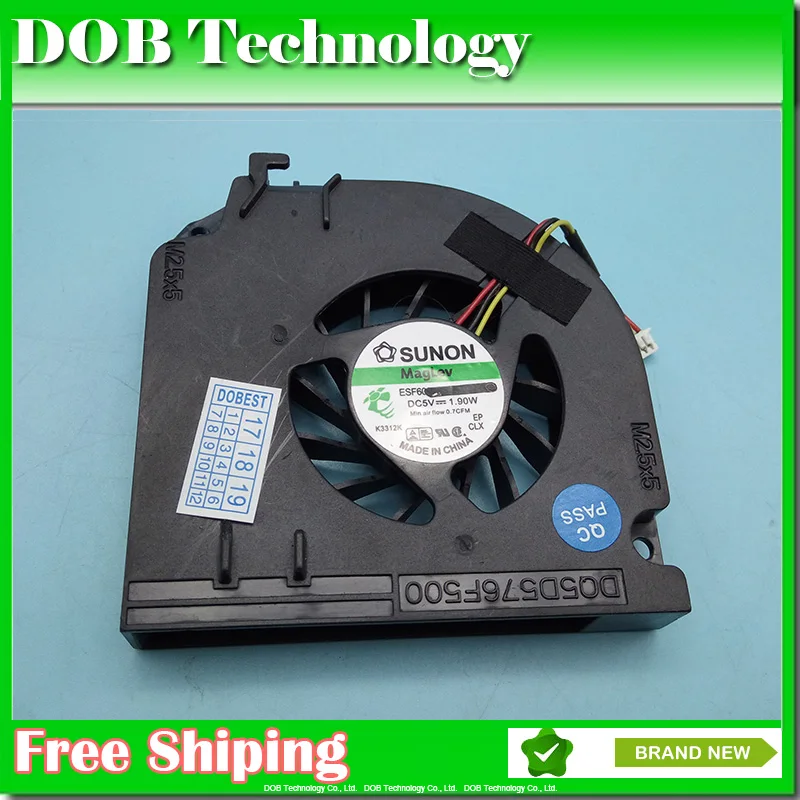 

CPU Cooling Fan for Dell Latittude D820 D830 D531 M65 M4300 NP865 cpu fan