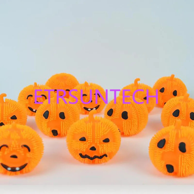 

384pcs LED Gel Pumpkin Ball Halloween Props Party Decoration Glow In The Dark Pumpkin Ball Funny Toy For Kid's