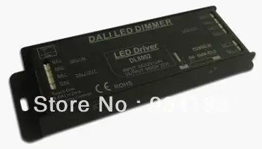 

Free shipping DALI controller & led driver W/ TOUCH DIM control 2 Channels DC12-24V Constant Voltage Single Output <5A DL8002