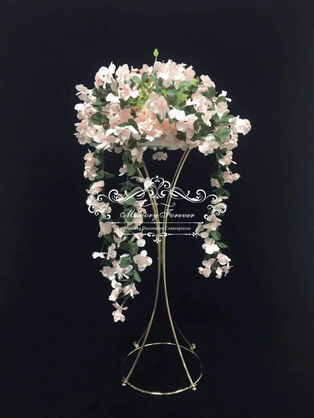 

10PCS/LOT 80cm Wedding Party Decoration Vases for Centerpieces Wedding Table Decoration Vintage Flower Stand Columns Props