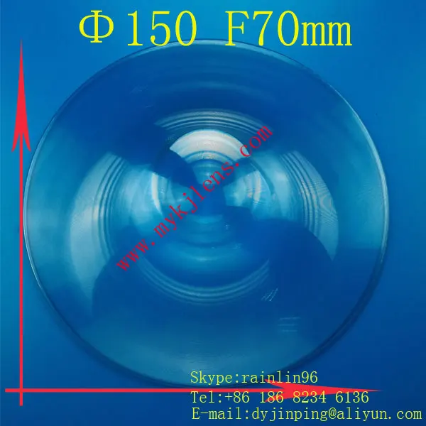 

Diameter 150 mm, Fresnel Lens Focal length 70mm,Fresnel Lens used Plane enlarge, High light condenser,Solar concentrator