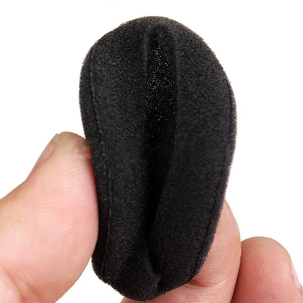 10pcs Black Ear Pads Sponge earpads For PX100 80 px200  Porta Sporta Pro Ksc 35 75 Headphone