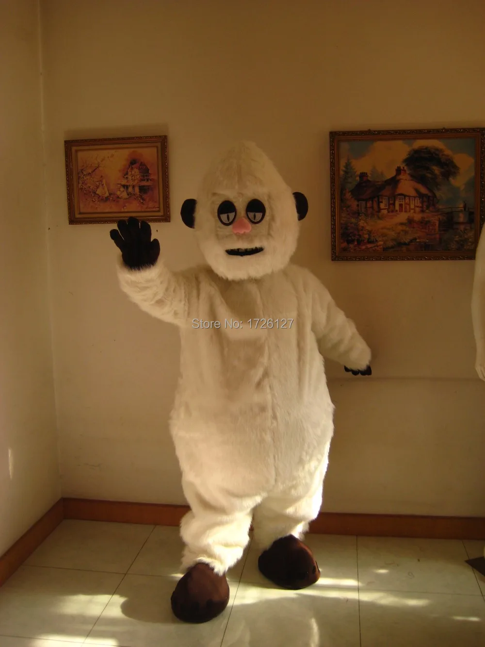 mascot Snow Monster Yeti Mascot costume custom fancy costume anime cosplay kits mascotte fancy dress carnival costume