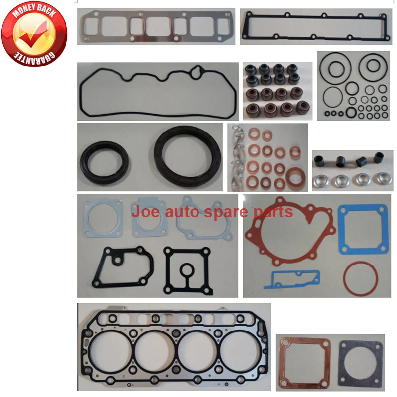 Engine Full gasket set kit for Yanmar  engine: S4D106 4TNV106