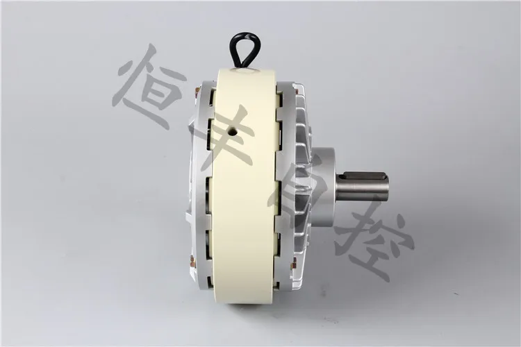 Single Shaft Brake 0.6kg-40kg Magnetic Powder Clutch 24V Tension Controller Air Expansion Shaft Electromagnetic Powder Brake