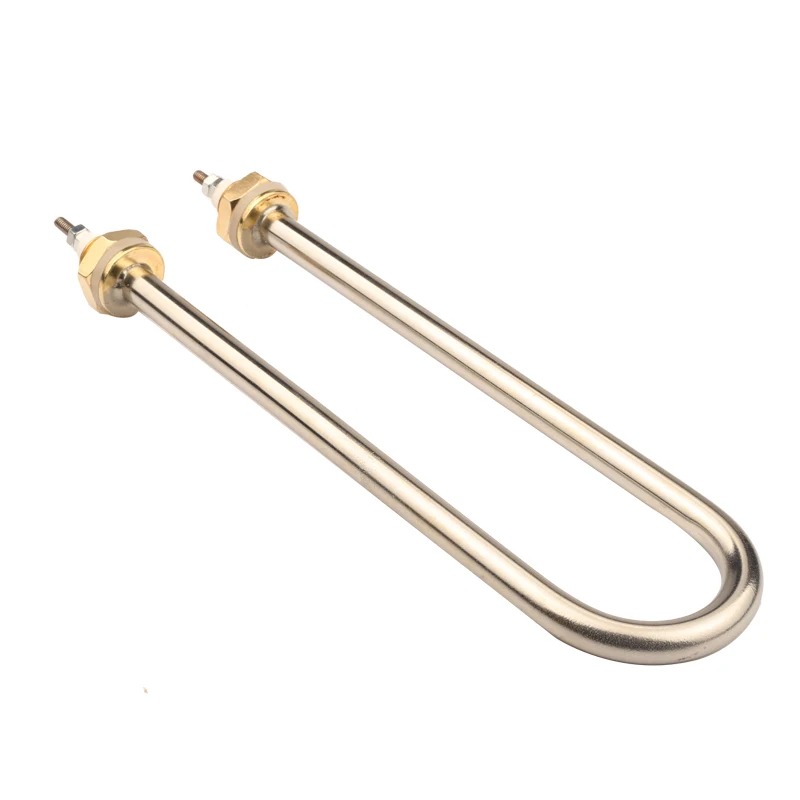 220V 1000W U Type Electric Heat Pipe M16 Copper Thread Water Heating Tube U-shape Heating Element Cartridge Heater Tube