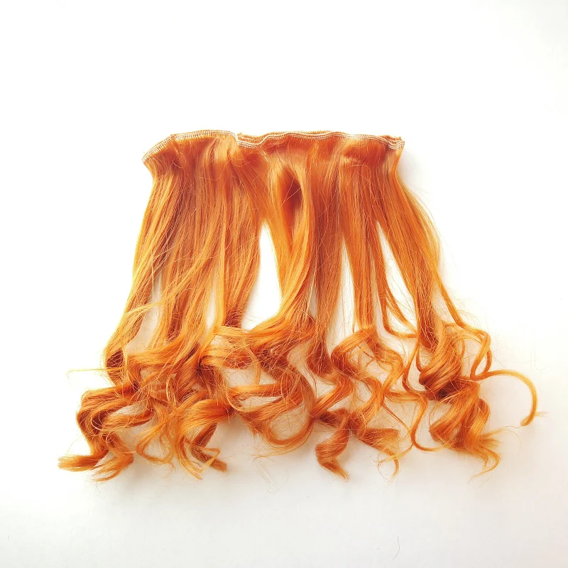 Msiredoll bjd wig Accessories 1piece 20*100CM doll hair for 1/3 1/4 1/6 1/12  Curly doll hair bjd wig diy Free shipping