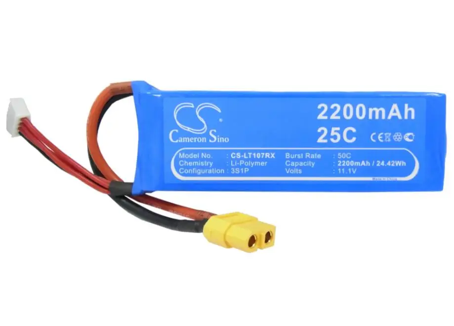 

Cameron Sino 2200mah battery for DJI FC40 Phantom 1 for WALKERA Runner 250 P1-12 batteries