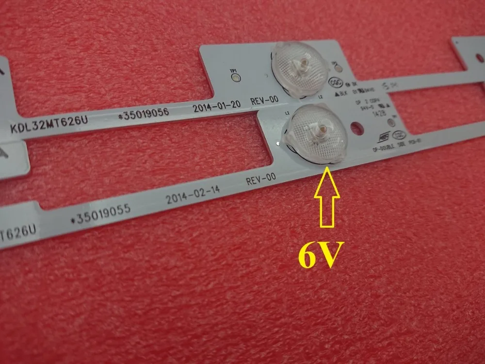 LED backlight strip 3/4LED for KONKA 32L2400 KDL32MT626U 35019055 35019056 Toshiba TV 32L2400 DL3244 DL3245I