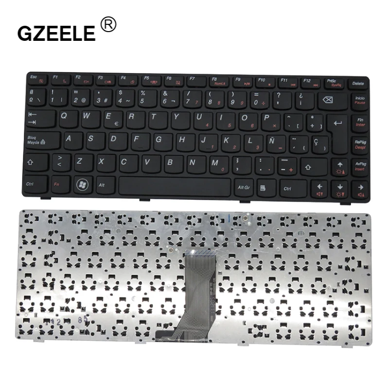 

GZEELE Spanish Teclado Laptop keyboard for LENOVO Z470 G475 Z370 Z475A Z475G Z475GM Z370G Z375 Z470AT Z470AX Z470K Z470G SP NEW