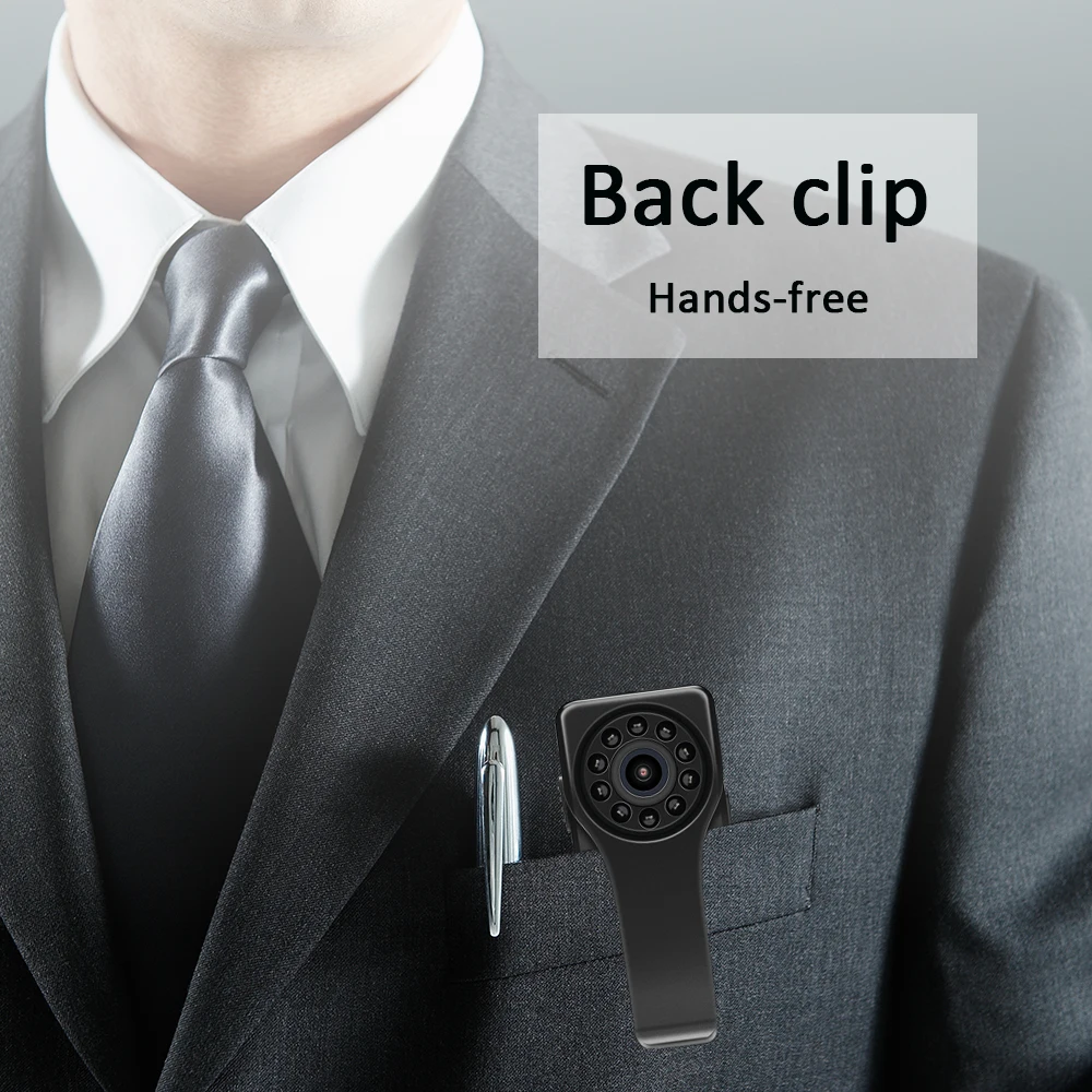 Vandlion A6 كاميرا صغيرة WIFI كاميرات الفيديو أطقم للكاميرا المنزلية HD 1080P للرؤية الليلية كشف الحركة كاميرا DV للاجتماعات