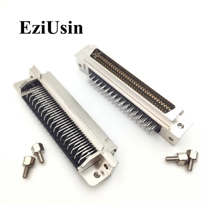 AMP/TYCO-conector de SCSI-68P 5174225-5 HPDB, macho, ángulo recto, 90 grados, R/A, TE