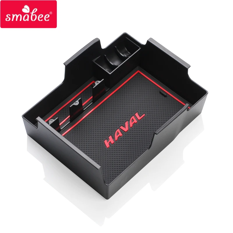 Smabee Armrest Box Storage For HAVAL H6 Accessories Stowing Tidying Center Console Store Content Box Organizers in the trunk