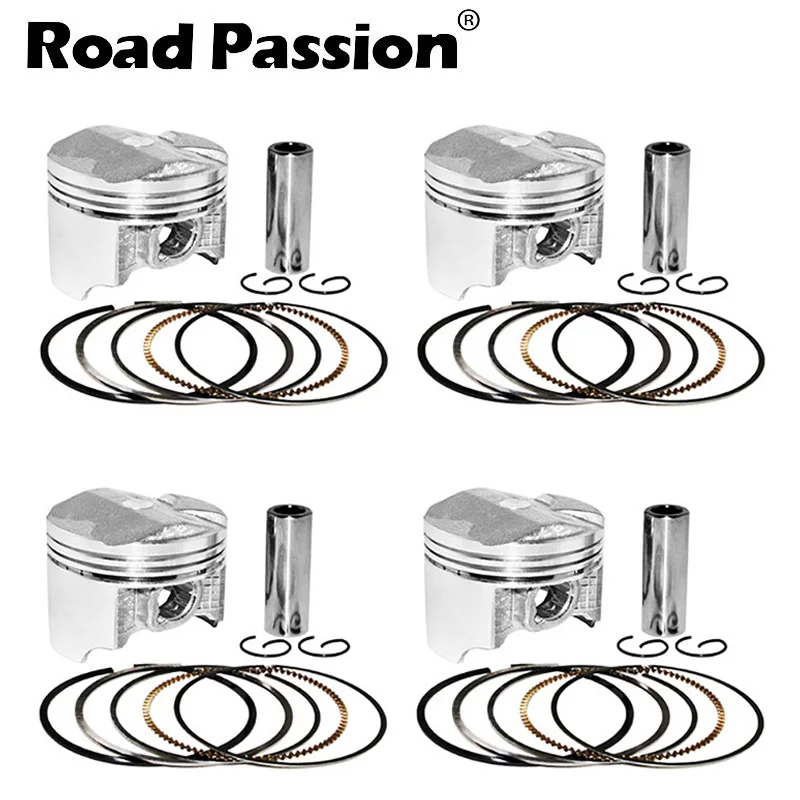 Motorcycle 55mm STD ~ 150 Piston Ring Kit For Honda CB400 CB1 VTEC 400 I II III IV CB400SF CBR400 CBR23 VFR400 VFR 21 24 30