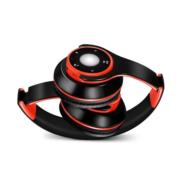 Buntes Stereo-Audio-MP3-Bluetooth-Headset, kabellose Kopfhörer, Ohrhörer, unterstützt SD-Karte mit Mikrofon, 20 Stunden Spielzeit