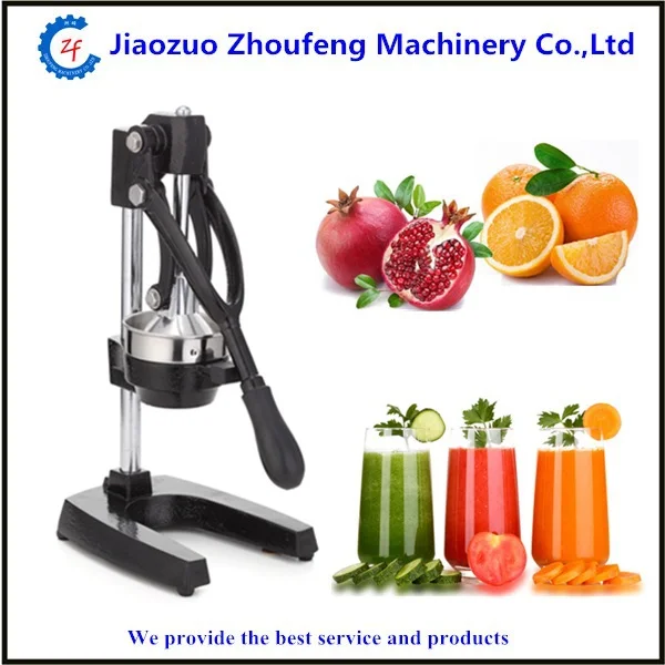 Manual stainless steel juicer machine for home use