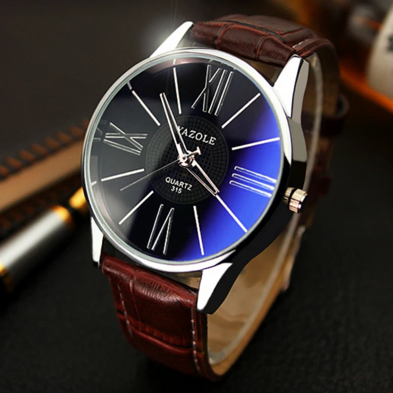 YAZOLE Sport Watches Top Brand Luxury Blue Glass Watch Men Watch Waterproof Men\'s Watch Clock erkek kol saatii relogio masculino