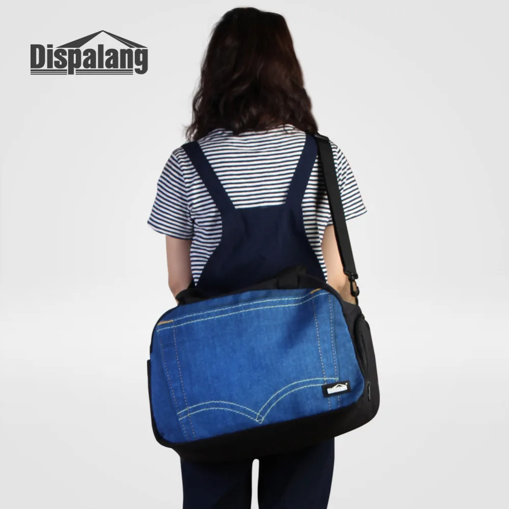 Dispalang Travel Duffle Bags Striped Star Print Travel Luggage Bag Large Capacity Shoulder Bag Women Unisex Travel Handbags