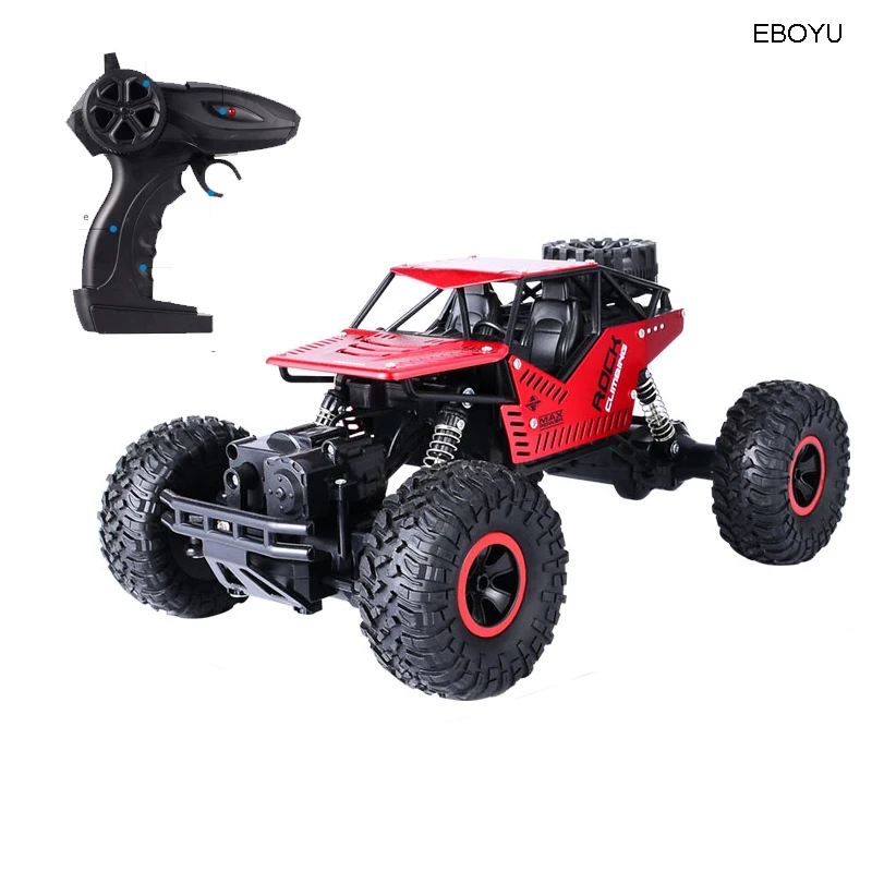 EBOYU C008S 2.4GHz Strong Power RC Car Off-Road Rock Climbing Crawler Automatic Vehicle Toys Car for Children Gift