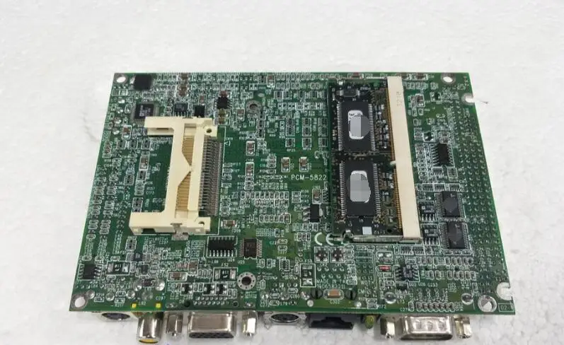 PCM-5822 B1 100% OK Original 3,5 polegadas IPC Placa-mãe embutida 3,5 “placa-mãe industrial SBC com CPU RAM