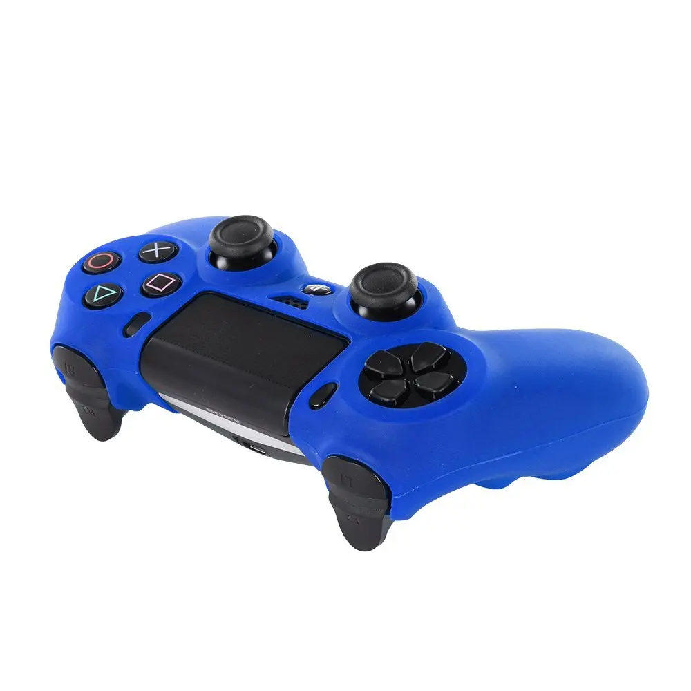 Чехол для контроллера PS4/Slim, силиконовый мягкий гибкий гелевый резиновый чехол, чехол для Sony Playstation 4, аксессуары для игрового контроллера