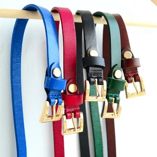 

EMMA YAO genuine Leather women's belts handmade lady's fashion belt