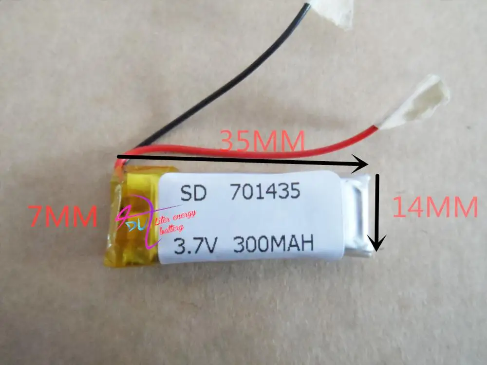 

tablet battery tablet battery 3.7V polymer lithium battery 701435 071435 300mAH sound recorder wireless mouse recording pen