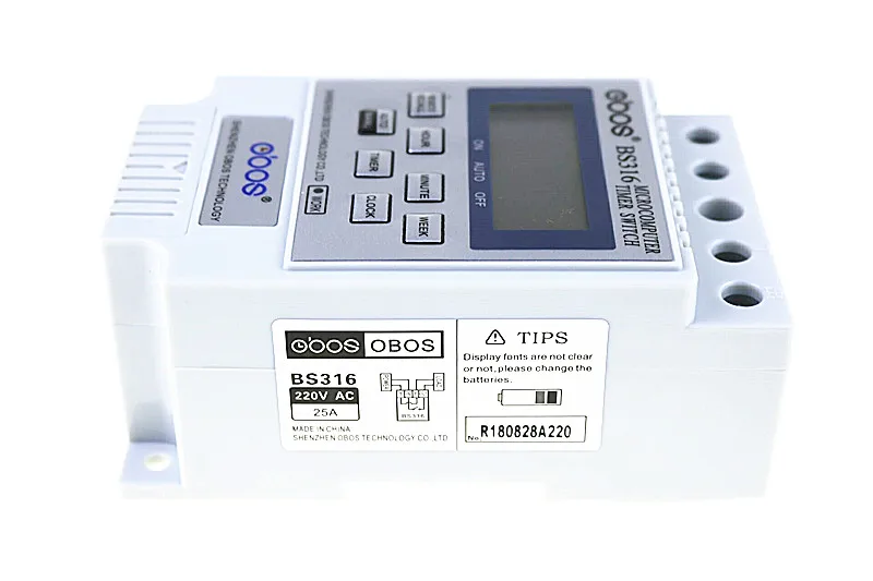 KG316T Digital Microcomputer Timer Switch AC220V, BS316 Time Control Delay Switch, High Quality Controller