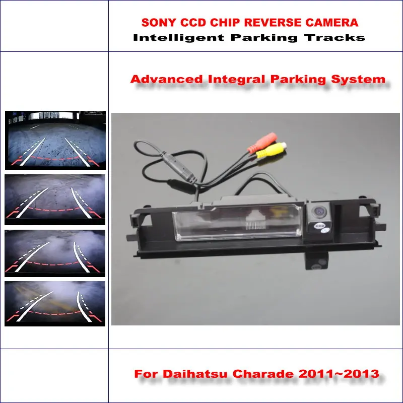 

For Daihatsu Charade 2011-2013 Car Rear Camera Intelligent Parking Tracks Back Reverse Dynamic Guidance Tragectory CAM