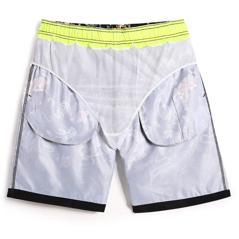 Gailang-pantalones cortos de playa para hombre, bóxer de secado rápido, bañador de verano