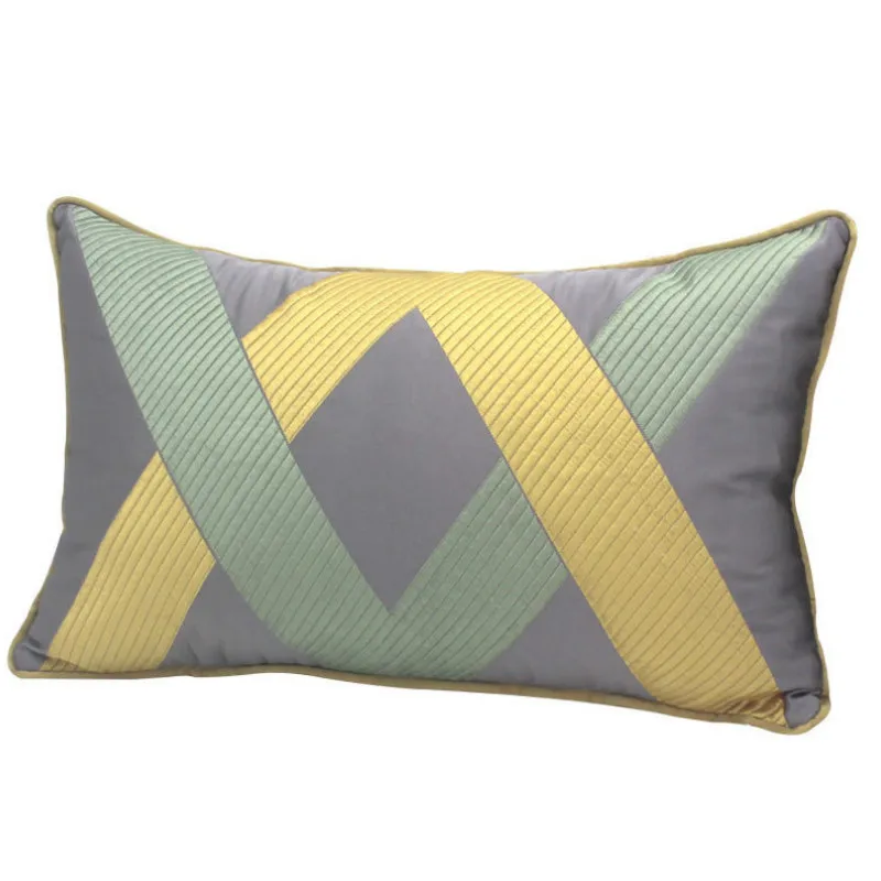 Green Yellow Pillows 30x50 Cushion Case Decorative Pillow Cover For Sofa Modern Room Home Decorations