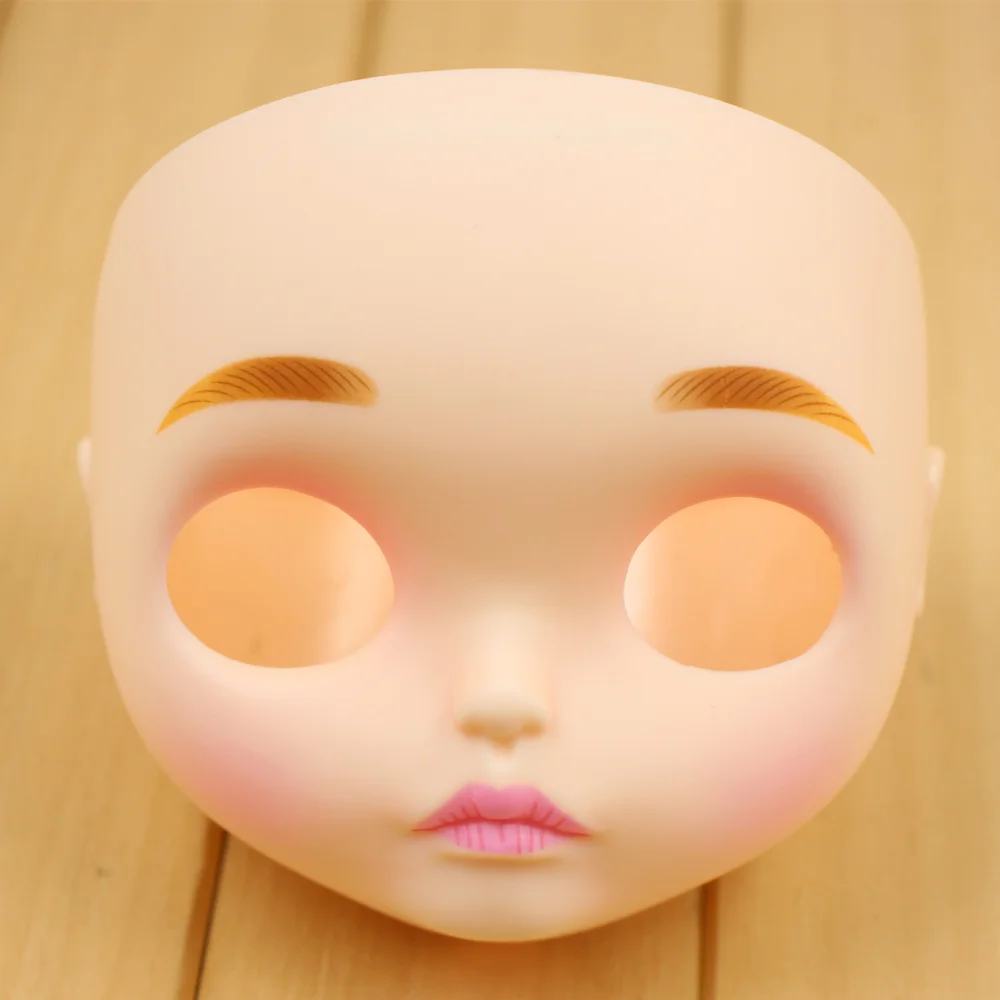 ICY DBS Blyth doll New Face plate including the back plate and screws many kinds of style matte face lips carve eyebrow