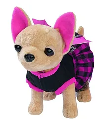 Chi Chi Love Plush Chihuahuas With Bag Interactive Electronic Pet Walking Dog Barks Singing Puppy Stuffed Animals Baby Kids Toy