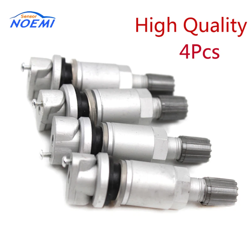 YAOPEI YPLHQZ 4PCS Nowy zestaw naprawczy zaworu czujnika ciśnienia w oponach TPMS do Peugeot 407 407SW 56053030 AC 56053030 AB 56053030 AA