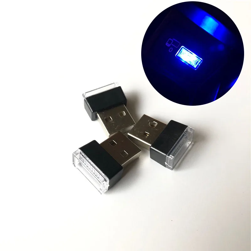 1 Piece Car USB LED Atmosphere Decorative Lights for Citroen C-Quatre C-Triomphe Picasso C1 C2 C3 C4 C4L C5 Elysee DS-series