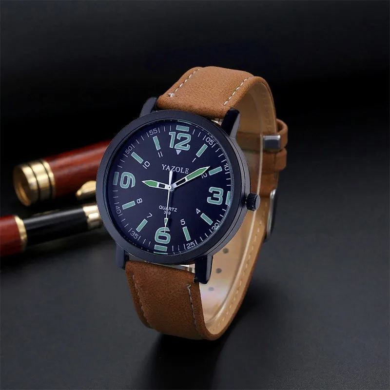 YAZOLE Ceasuri Watches Men Watch Top Brand Luxury hodinky Male Clock Fashion Men Luminous Quartz Wristwatch reloges hombre Saat