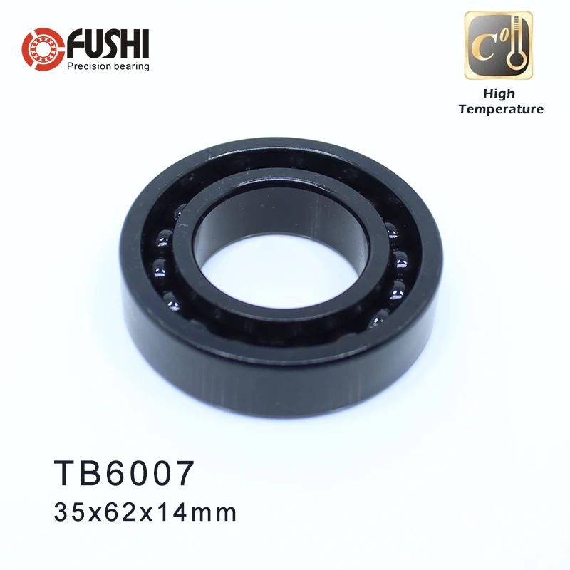 

6007 High Temperature Bearing 35*62*14 mm ( 2 Pcs ) 500 Degrees Celsius Full Ball Bearing