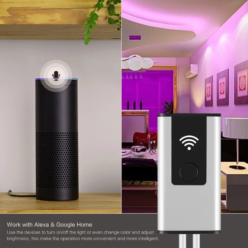 Беспроводной смарт-контроллер Timethinker с Wi-Fi для светодиодной ленты