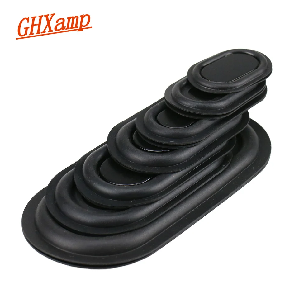 GHXAMP 2PCS 보조 저주파 서브 우퍼 Protable 스피커 용 저음 패시브 라디에이터 진동 멤브레인 고무 홈 메이드 DIY 썸네일 7