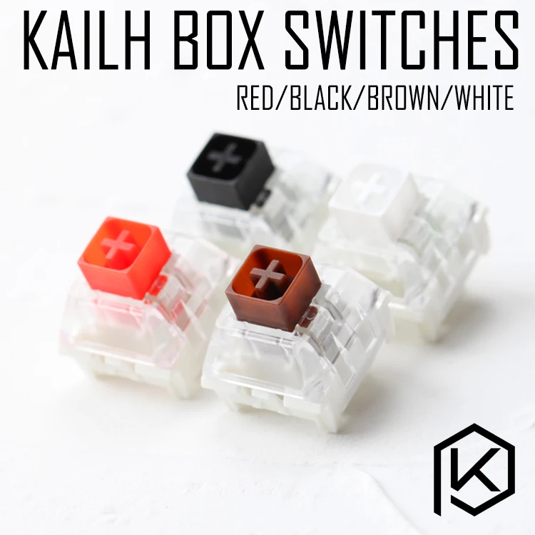 Kailh-メカニカルゲームキーボード用のsmdスイッチ,黒,赤,茶色,白,rgb,防塵,ip56防水mx