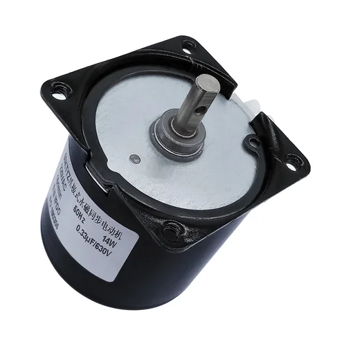 Motor de imán permanente 60KTYZ AC220V 14W 2.5rpm 5rpm 10rpm 15rpm 30rpm 50rpm 110rpm Motor síncrono de poste de garra