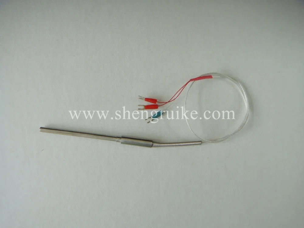 

Probe to measure lettuce (vegetable) core temperature, pt100, right angle, three wire , 0-150C