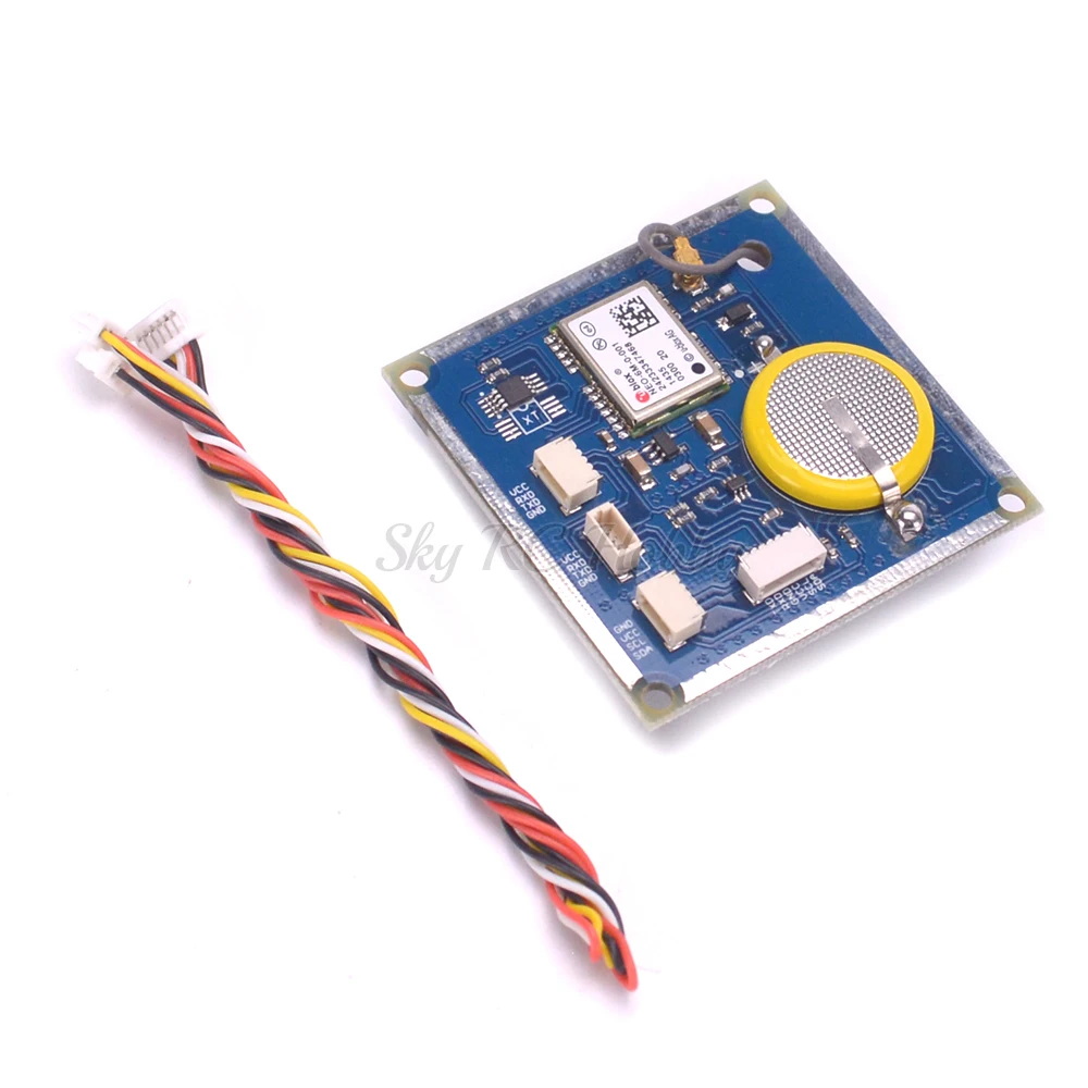 FPV 6M GPS with Mounting backplane and Compass for mwc APM 2.6 APM2.6 multiwii FPV Drone