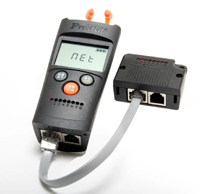 MT-7602 4 in 1 Fiber optic power meter Six wavelength Laser fiber optic tester Optical fiber Network cable tester