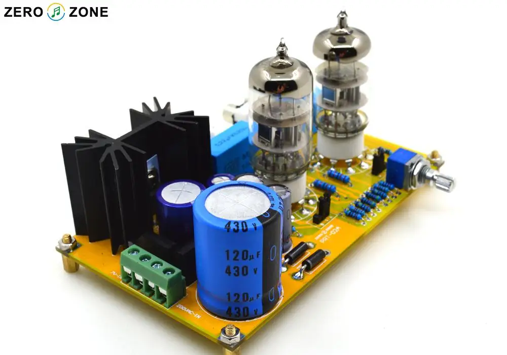 

GZLOZONE Assembled PRT-02A 6N2 Vacuum Tube Preamp Board Base On M7