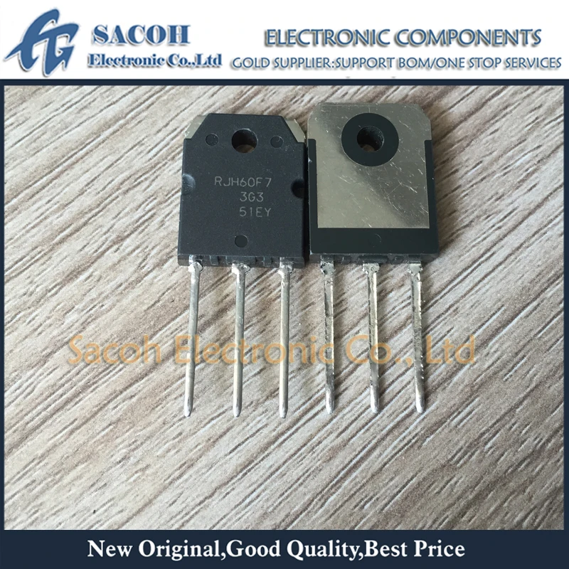 

New Original 2Pcs/Lot RJH60F7 RJH60F7ADPK RJH60F7A OR RJH60F6 RJH60F6DPK TO-3P 90A 600V Power IGBT Transistor