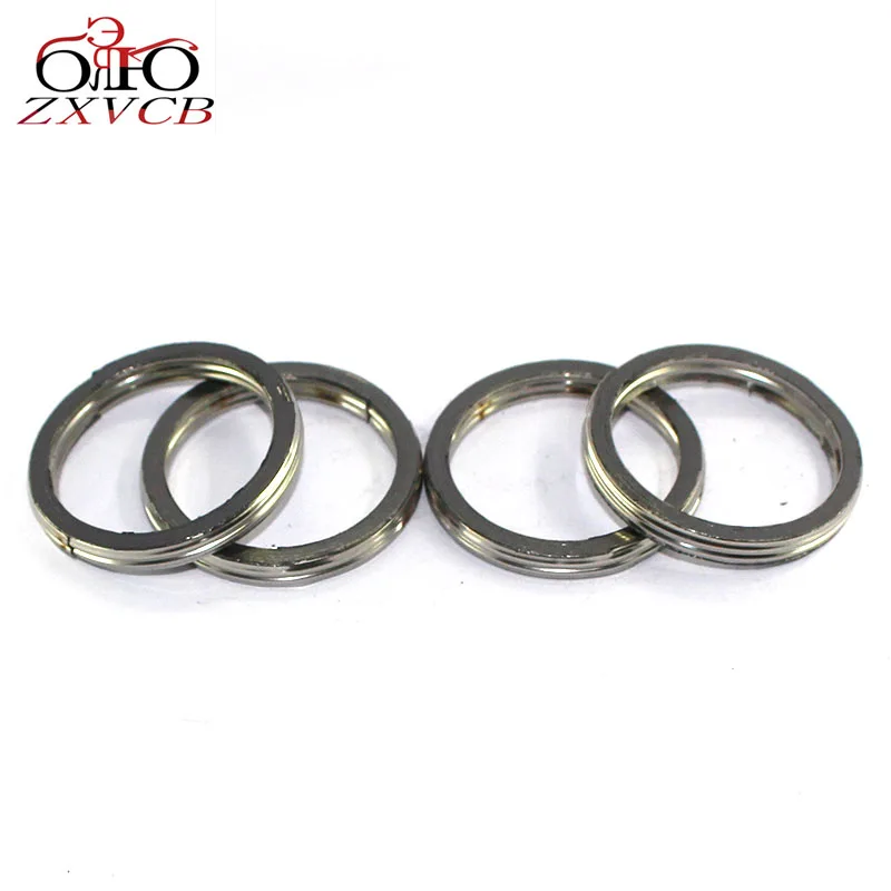 4 PCS For SUZUKI GSX 750 1000 GSX750 F GSX1100G GSX-R750 L 1990 GSX1100 F 1992-1993 /G 1991-1993 engine Exhaust Pipe Gasket 0000