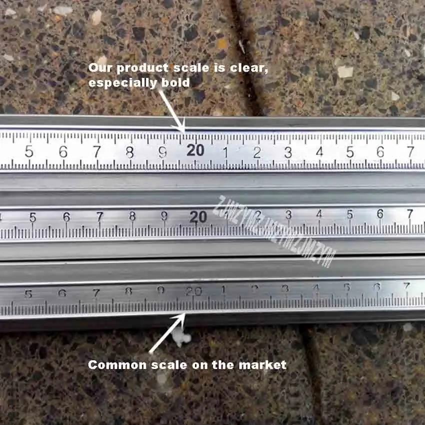 0.6 metro di Vetro Spinta Coltello 0.6 M 6 Side T-tipo di Vetro Spinta Coltello Adatto per 3-10 millimetri di Vetro + 2 Coltello Teste + 1 Coltello A Mano